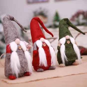 Ručne Vyrábané Vianočné Bábika Gnome Dekorácie Nový Rok Party Dovolenku Darčeky Švédsky Figúrky