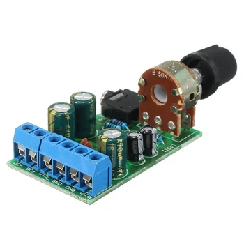 DC1.8-12V TDA2822M Zosilňovač 2.0 Kanálový Stereo 3.5 mm Audio Amp Rada Modul zelená