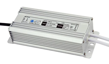 14Pcs 24V 2.5 60W, IP67 Vodeodolný Prepínač Prepínanie Napájania Ovládač pre LED Pásy AC110~220V Na JEDNOSMERNÝ Transformátor Hliníka