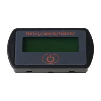 12V 24V LCD Kapacita Batérie Voltmeter Tester Indikátor Auto Olovené Lítium G88A