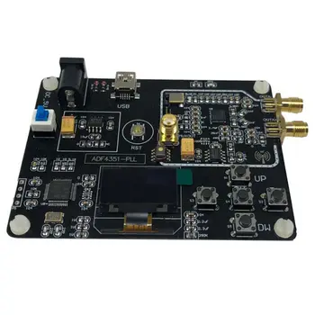 35M-4.4 G RF Signálu Generátor ADF4351 Sweep Frekvencia OLED Displej Modul + Kábel