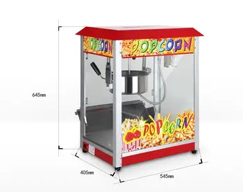Nerezové Priemyselné Popcorn Stroj/obchodnej Leteckej Odprýskávání Popcorn Stroj/Popcorn Gule Stroj na Výrobu