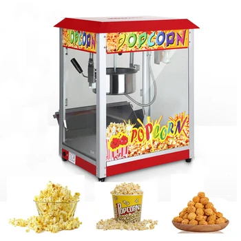 Nerezové Priemyselné Popcorn Stroj/obchodnej Leteckej Odprýskávání Popcorn Stroj/Popcorn Gule Stroj na Výrobu