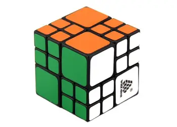 Pôvodné Hot predaj WitEden AI Obväz 4x4x4 Rýchlosť Kocka Profesionálne 4x4 magic cube puzzle Tvar Twist Vzdelávacie Kid Hry, Hračky