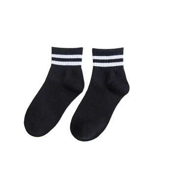 5 párov Nové Jesenné a Zimné trend módy Žien a Mužov pruhované ponožky trubice dámske ponožky college sports bežné Ženy ponožky