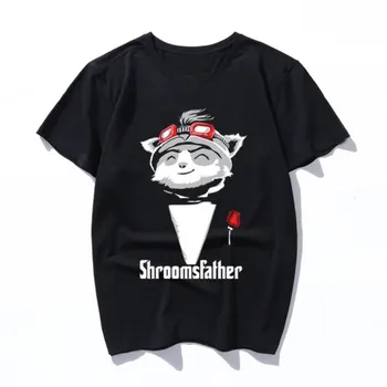 Shroomsfather 2019 Módy Tlače ženy T-shirts Dizajn T-shirts mužov Ryby Bežné Krátky Rukáv Lumbálna Topy