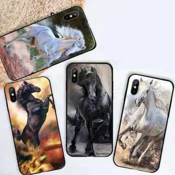Zviera kôň estetika Žrebec umenie Telefón puzdro pre iPhone 11 12 pro XS MAX 8 7 6 6 Plus X 5S SE 2020 XR mini