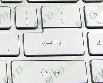 Nová klávesnica pre Notebook Acer Aspire 5755 5755G 5830 5830G 5830T 5830TG, brána NV55 NV55C NV55S strieborné NÁM s Rámom V121702DS1