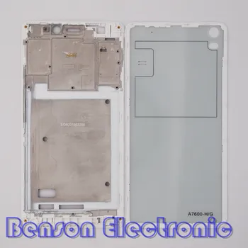 BaanSam Nové LCD Držiteľ Predný Rám, Zadný Kryt Batérie Pre Lenovo A7600 A7600M S8 Bývanie Prípade, Žiadne Lepidlo 3M