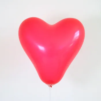 100ks/lot 10 inch Ballon Latex Srdce Balóny Svadobné zariadené, pri Love Nafukovacie Narodeniny Podujatia, Party Balóniky Valentinku Dodávky