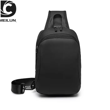 Nové módne príliv ramenný messenger multifunkčný batoh Mužov hrudníka taška Outdoorové športy malá taška Nepremokavé pánske taška 026
