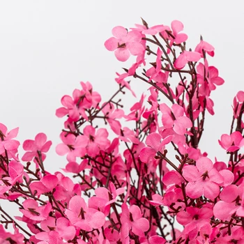 Čerešňové Kvety Umelé Kvetiny Baby 's Dych Gypsophila Kytice Falošné Kvet DIY Svadobné Dekorácie Faux Kvet Pobočky Hodváb