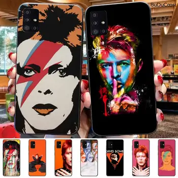 David Bowie Telefón Puzdro Pre Samsung A10 A20 A30 A40 A50 A70 A71 A51 A6, A8, A7 2018