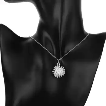 2016 Nové strieborné pozlátené módne jednoduché Ohňostroj prívesky veľkoobchod ženy, svadobné šperky, prívesok CP178