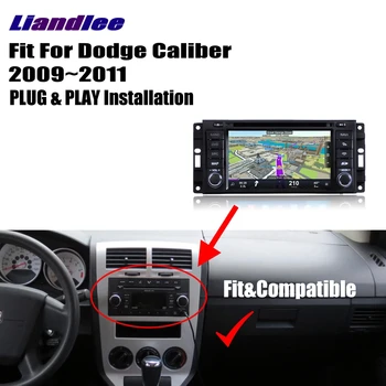 Liandlee Pre Dodge Caliber 2009~2011 Android autorádio, CD Prehrávač DVD GPS Navigácia Mapy Navi Fotoaparát OBD TV Obrazovky Multimédiá
