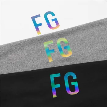 FG Laser Reflexné Tričko Essentials T-Shirt Mužov, Ženy, Páry Šaty