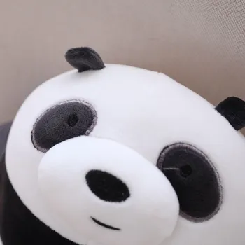70 Anime, Komiksu, Hračka pre Deti, Darčekové Tri Holé Nesie Mäkké Plyšové Roztomilá Bábika Stojí Panda Medveď Teddy Bear plyšová