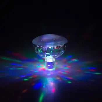 Vodotesný LED Žiarovka Flash Plávajúce Lampa Kúpeľňa Svetlo Multi Color Party Baby Bazén, vaňové Kúpele Žiarovka Luminaria Batérie svietidlo