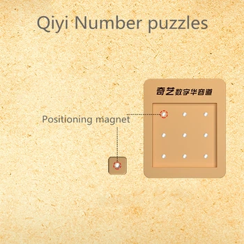 Qiyi Magnetické Čísla hádanky, Qiyi profissional puzzle, hračky, Qiyi hra cube puzzle vzdelávacie hračky pre deti,