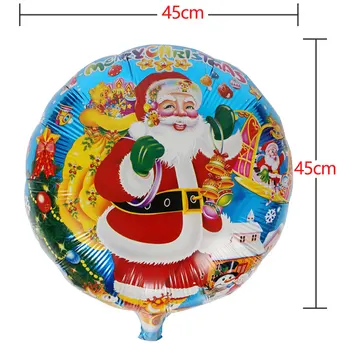 2018 Vianočné Balón Santa Fóliový Balón Detí Darček Klasické Hračky, Vianočné Balóny Vianočné Party Dekorácie Dieťa Hračku