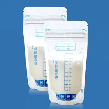 30 ks/taška materského mlieka úložný vak, Baby, Skladovanie Potravín 250ml Jednorazové Praktické a pohodlné materského mlieka Mraznička Tašky