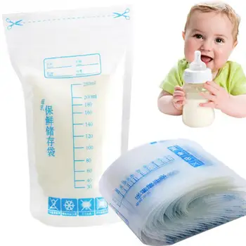 30 ks/taška materského mlieka úložný vak, Baby, Skladovanie Potravín 250ml Jednorazové Praktické a pohodlné materského mlieka Mraznička Tašky