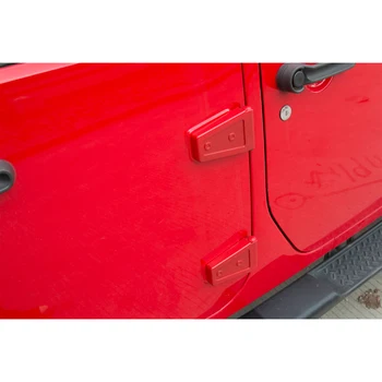 4Pcs/set Auto Exteriérové Dvere, Záves Kryt Dekorácie-Nálepky Styling Pre Jeep Wrangler 2 Dvere 2007 Do Auta-zahŕňa