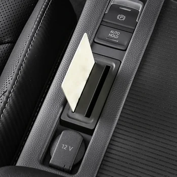 Auto Centrum Opierkou Karty Úložný Box Slot Organizátor Vrecku Príslušenstvo pre Volkswagen Passat CC B8