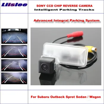 Liislee 860 Pixelov Zadná Kamera Pre Subaru Outback Sprot Sedan Vozeň 2011-Spätné Parkovanie Dynamické Navádzanie Tragectory
