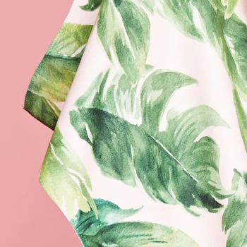 Mattys pôvodný dizajn Nordic čerstvý banán listy Chaorou vody bambusové vlákno uterák