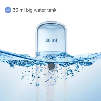 Prenosné Nano Vody, Doplňovanie Zvlhčovač USB Nabíjanie Ručné Sprchová Pračka vzduchu Vhodná pre Cestovné Kancelárie(Biela)