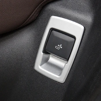 Pre BMW X3 G01 X4 G02 2018 2019 Príslušenstvo ABS Plast Chrome Auto Späť, Zadné Sedadla Prepínač Rám, Kryt Výbava Auta Styling
