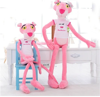 Candice guo! Kt predaj super roztomilé plyšové hračky pink panther T-shirt dress plyšová bábika darček k narodeninám 1pc