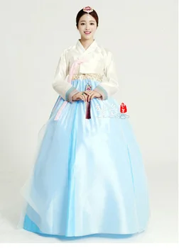 Dámske Kórejský Hanbok Šaty, Kostým Etnických Tancovať Tradičné Dlhý Rukáv Cosplay Na Mieru + Doprava Zadarmo