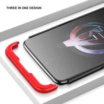 TRENDEX Prípade OnePlus 7 7T Pro Prípade 360 Plnú Ochranu Hybrid Slim Shockproof Brnenie Prípade OnePlus 6 5T Kryt Kalené Sklo