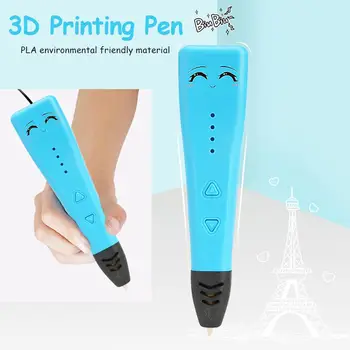 3D Tlač Pero Neutrálne 3 Voliteľné Farby Predstavivosť Stimulácia 3D Kreslenie Inovatívne Darček Tlač Pero Pre Deti