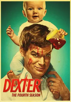 Dexter ročník plagáty Vytlačí Nástenné Maľby vysokej Kvality Dekor Plagát Nástenné Maľby Domáce Dekorácie