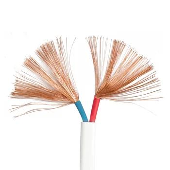5 M 2 core 2.5 námestie GB vonkajšie medené vodiče kábel domov oplášťované napájací kábel, napájací kábel príslušenstvo