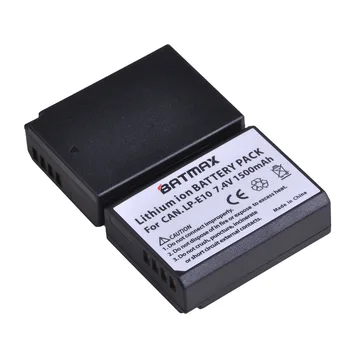 Batmax LP-E10 LP E10 LPE10 akku Batérie +LED USB Duálna Nabíjačka Pre Canon 1100D 1200D 1300D Rebel T3 T5 KISS X50 X70