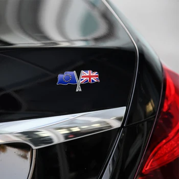 3D Auto Nálepky Veľká Británia veľká BRITÁNIA Veľká Británia Anglicko Národnej Vlajky Hliníkový Zadný Kufor Odznak Znak Odtlačkový Vonkajšie Príslušenstvo