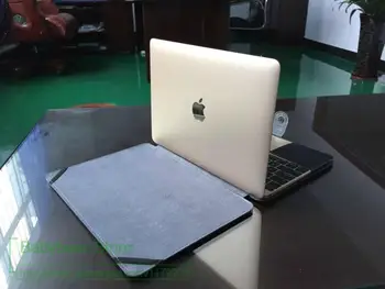 Nové arrrive High-end Kožené puzdro Pre Apple Macbook Air 12 Retina Kožené puzdro Chránič pre Mac book Air 12 palcový verzia