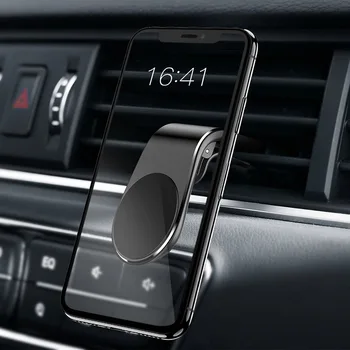 Magnetické Auto Držiaka Telefónu Tvaru L Air Vent držiak do Auta Stojí Magnet GPS Univerzálny Mobilný Telefón Držiak Pre iPhone Xs X Samsung S10