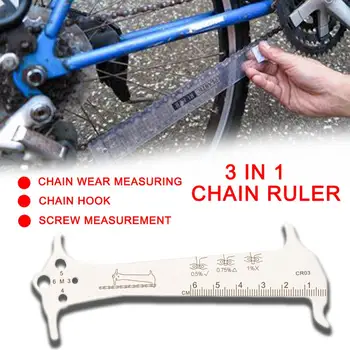 HG koleso reťaz opotrebenia checker mountain road bike MTB reťazca meradlo na meranie pravidlo požičovňa náhradný nástroj pre údržbu