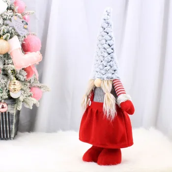 Santa Claus Snehuliak Elf Veselé Vianočné Ozdoby Anonymný Bábika 2021 Nový Rok Prospech Strany, Vianočné Dekorácie pre Domov
