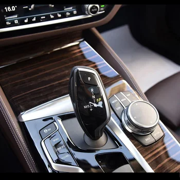 Auto Interiérom Tabuľa CD Panel Jasné Farby Ochranné Podprsenka Film Samolepky pre BMW 5 Series 525i 530i 540i G30 G31 2018