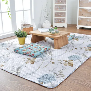 Je možné objednať! Japonský bavlna bavlna domov plný tatami posteli rohože môže byť stroj umyté spálňa rohože.