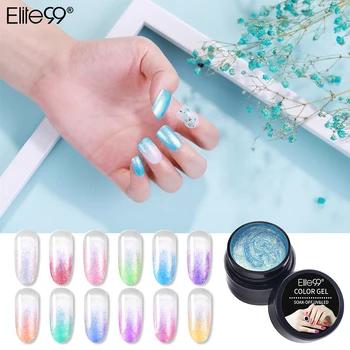 Elite99 5ml Morská Perla UV LED Gél lak na Nechty Soak Off Gél Lak Semi Trvalé Nechty UV Gellak Nail Art, Manikúra