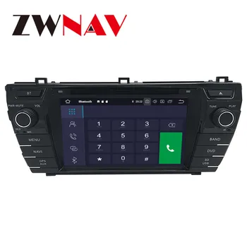 Android 10 DSP Auto Rádio Prehrávač, GPS Navigáciu Pre Toyota Corolla 20132016 Zadarmo Fotoaparátu Vedúci Jednotky Multimediálny Prehrávač