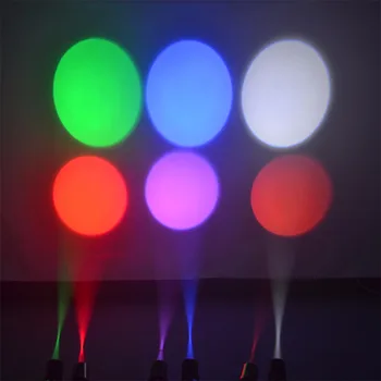 AUCD 3KS/Veľa Mini 3W jednofarebné LED Lúč Lampa Store Art Decor Projektu Reflektory Strana Domov DJ Show Fáze Osvetľovacie M02