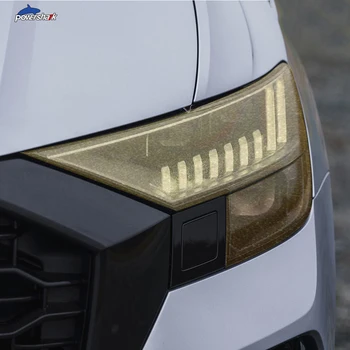 Auto Svetlometu Odtieň Black Ochranné Fólie Vinylové zadné svetlo Transparentné TPU Nálepka Pre Audi Q8 S8 RSQ8 2019 2020 Príslušenstvo